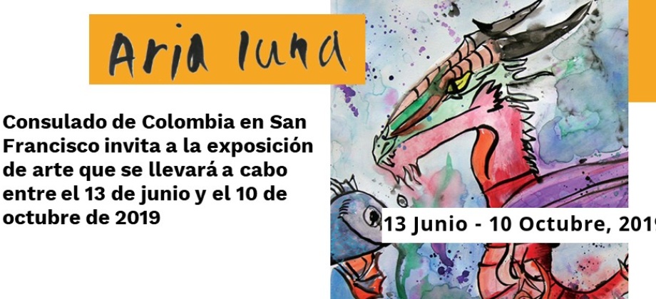 Consulado de Colombia en San Francisco invita a la exposición de arte que se llevará a cabo entre el 13 de junio y el 10 de octubre