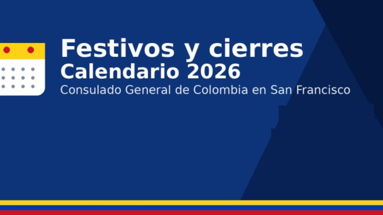 Festivos y cierres calendario 2026