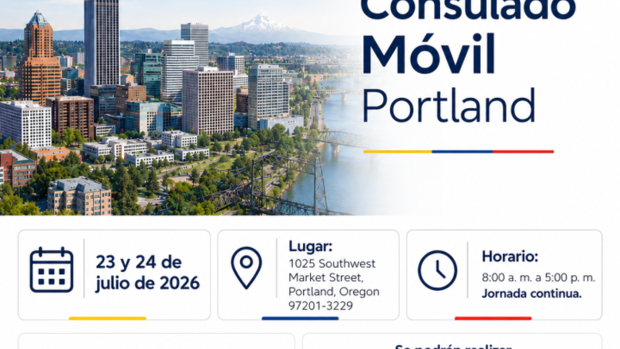 Consulado Móvil – Portland 2026