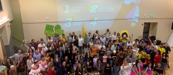 Consulado de Colombia en San Francisco conmemoró el Bicentenario de la Independencia Nacional y rindió homenaje a las víctimas del conflicto