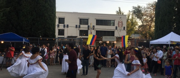 El Consulado de Colombia en San Francisco conmemoró junto a los connacionales el Día de la Independencia de Colombia 